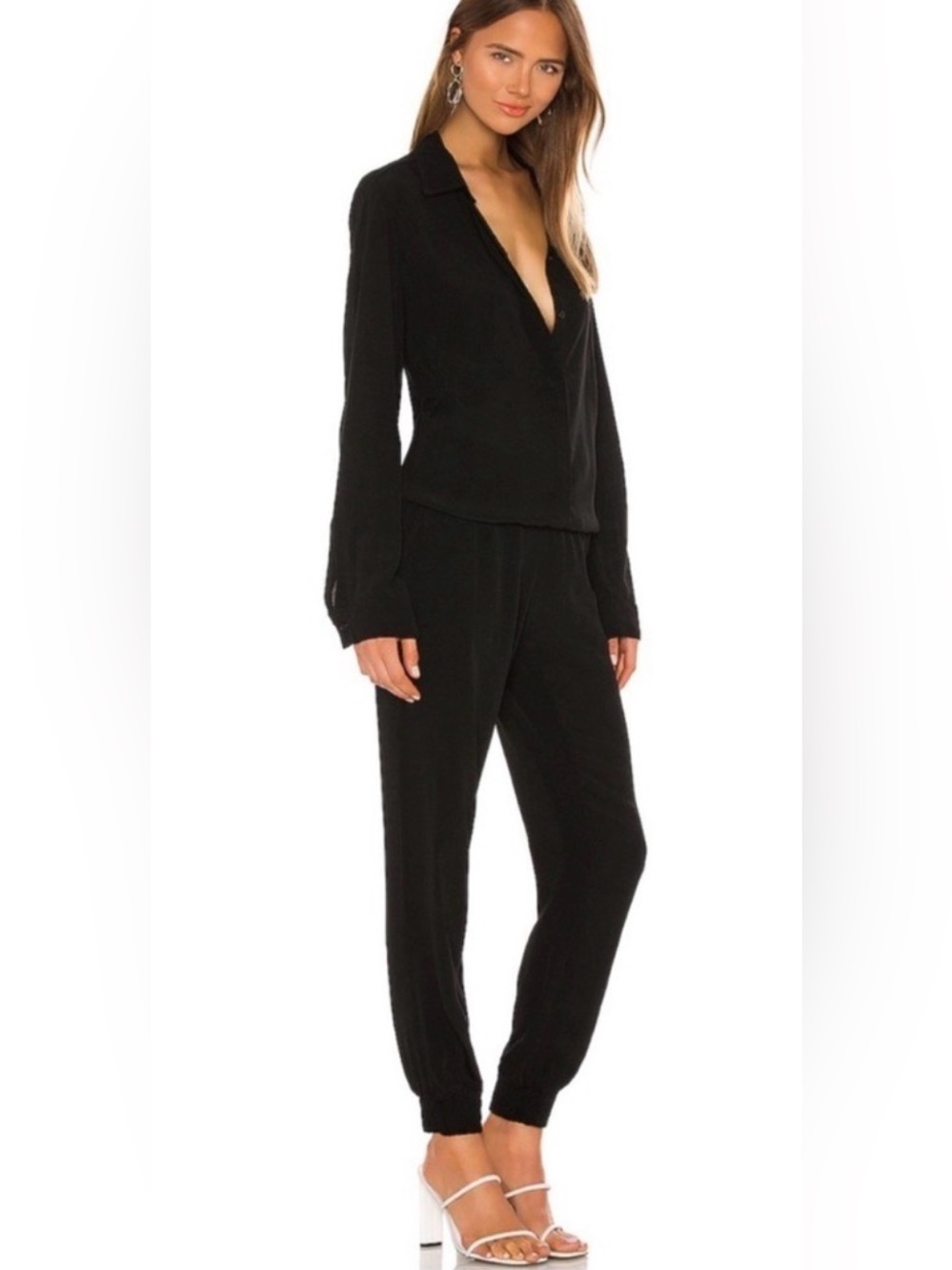 Commando Butter Wrap Long Sleeve Jumpsuit